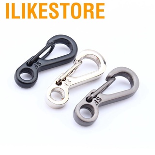 [READY STOCK] Ilikestore อุปกรณ์เข็มกระเป๋าเป้สะพายหลังพร้อมคลิปอัลลอย Paracord Clips