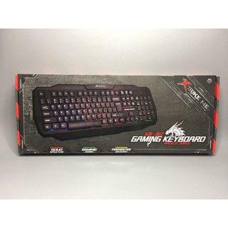 XTRIKE ME KB-302 BK Gaming Wired Keyboard With Backlit