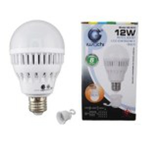 หลอดไฟอัจฉริยะ อัตโนมัติ เมื่อไฟดับ แสงเดยไลท์ Iwachi Emergency LED 12W