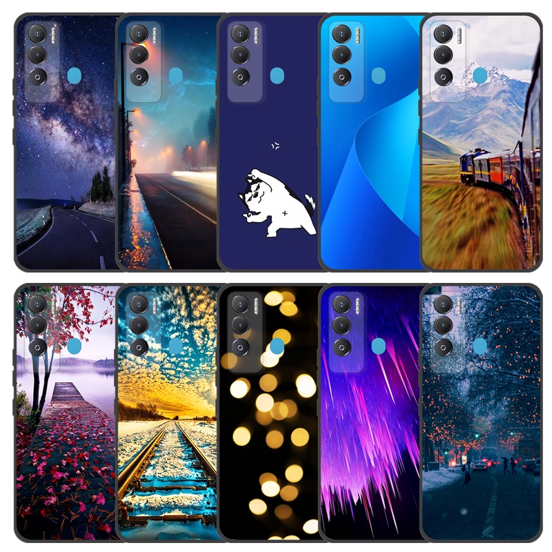 Tecno Pova Neo LE6 เคสซิลิโคน TPU การ์ตูนเคสโทรศัพท์ Tecno Pova Neo LE6 พิมพ์กรณี