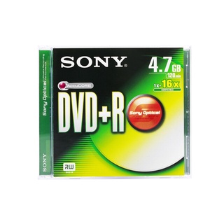 [ลดล้างสต็อค]SONY แผ่น DVD+R แพ็คเปลื่อยใส่ซอง 10 แผ่น  รุ่น DPR47SS