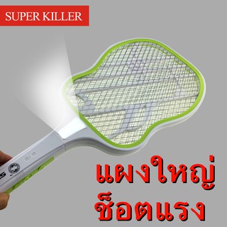 ไม้ช๊อตยุง ไม้ตียุง ไฟฟ้า คุณภาพสูง ชาร์จไฟบ้าน รุ่น ST-565LED Electric mosquito swatter