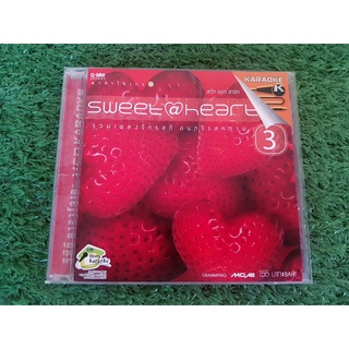 VCD แผ่นเพลง Sweet @ Heart 3 รวมเพลงฮิต อัสนี &amp; วสันต์ , มาช่า , ศิรศักดิ์ , แอน ธิติมา , คริสติน่า , นายสะอาด