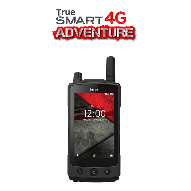 True Smart 4G Adventure Gen1กันน้ำแบตเตอรี่4200mAhเป็นPowerbankได้แถมฟิล์มกระจกFocusไม่ล็อคใช้ได้ทุก