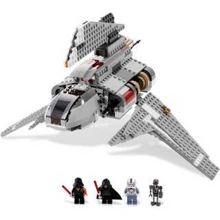 [มือ 2 สภาพดีมาก] LEGO 8096 (year 2010) Star Wars : Emperor Palpatine’s Shuttle / ไม่มีกล่อง มีคู่มือ