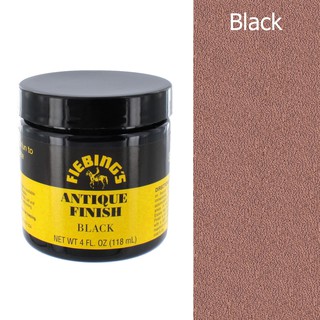 Fiebings Antique Finish Black 4 oz.