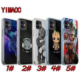 เคสโทรศัพท์ TPU แบบนิ่ม ลาย 54A Groot สําหรับ iPhone SE 2020 12 Mini 13 Pro Max