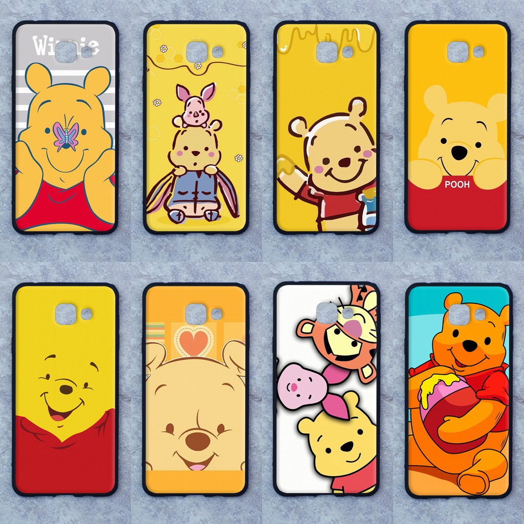 เคส Samsung A7 (2017) ลายหมีพูห์ ขอบนิ่มหลังแข็ง เคสมือถือ เคสโทรศัพท์ Case