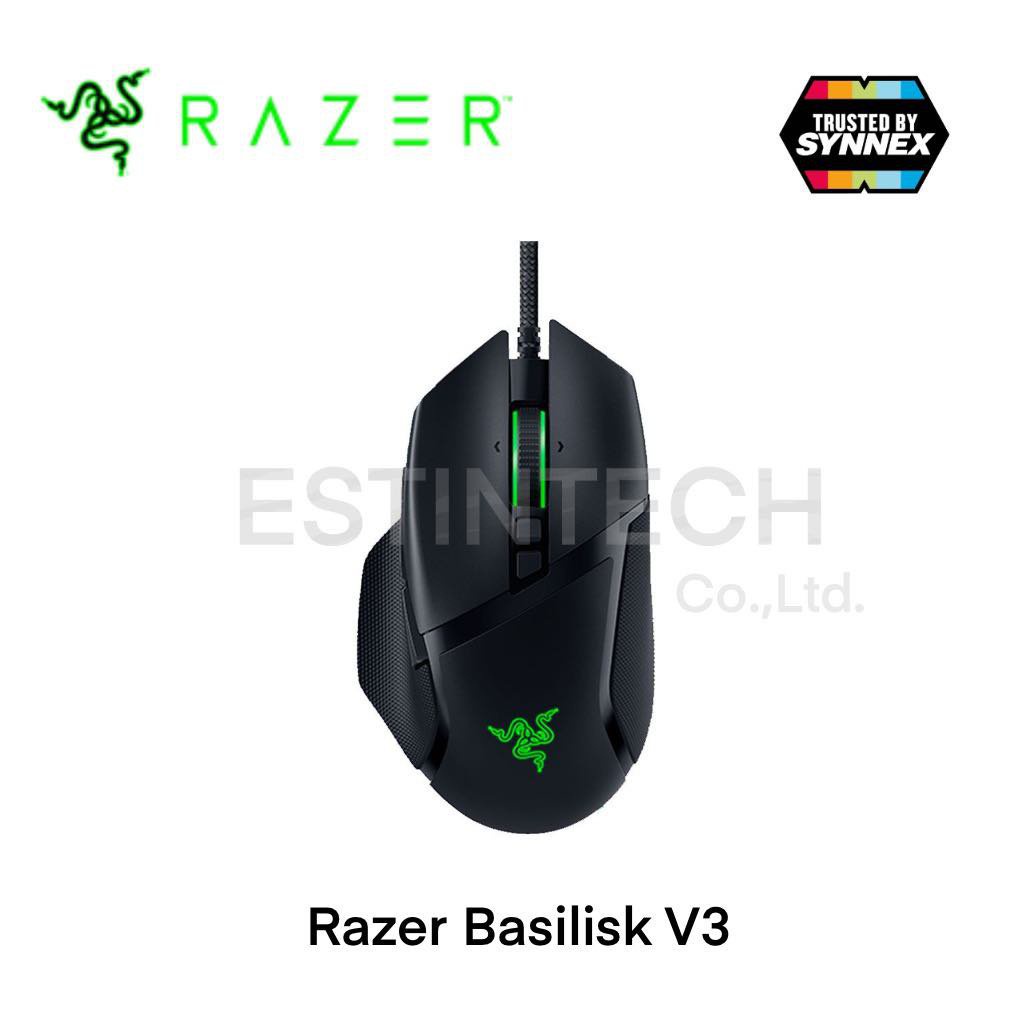 (WIN)MOUSE (เมาส์) RAZER Basilisk V3 Mouse ของใหม่ประกัน 2ปี aEED ...