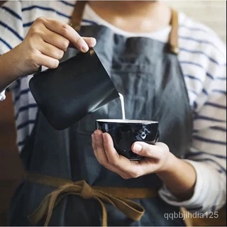🧊 ICE COFFEE เหยือกตีฟองนม พิชเชอร์ สแตนเลส ถ้วยตีฟองนม 350/600ML เหยือกตีกตีฟองนม ถ้วยตีฟองนม ดื้อคูเทนม เหยือกกาแฟ