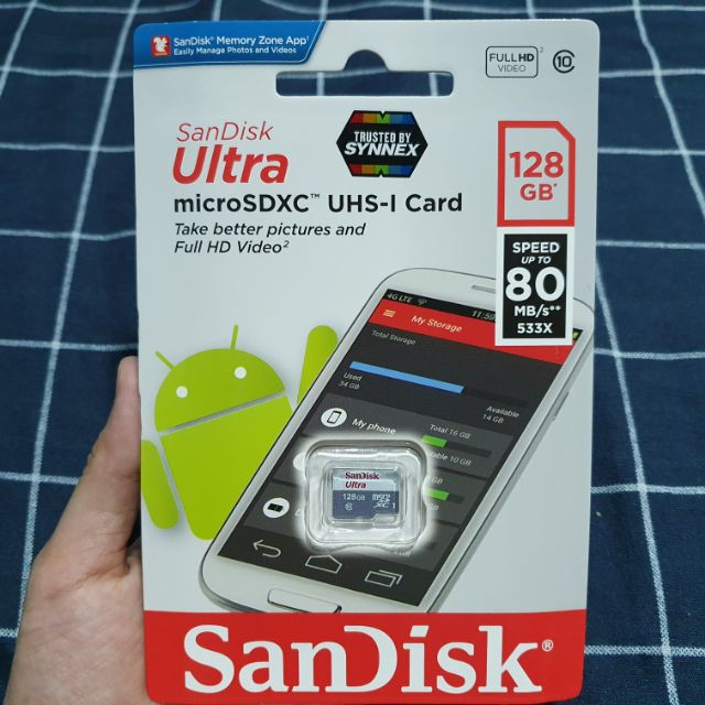 SD card 128gb Full HD video