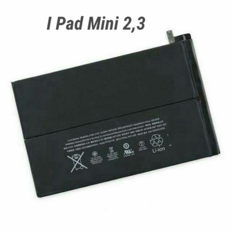 แบต I Pad Mini 2/I Pad Mini 3 (A1512) สินค้าดีมีคุณภาพ