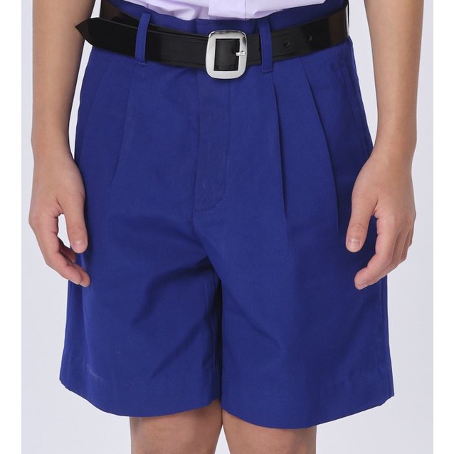 น้อมจิตต์ กางเกงนักเรียน ชาย สีน้ำเงิน G01 ความยาว 20 - 22 นิ้ว