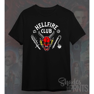 เสื้อคู่ - โลโก้คลับYLHellfireคนแปลกหน้าสิ่งNetflixเสื้อที่กําหนดเองUnisexสวมเสื้อยืด-เสื้อยืดพรีเม