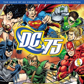 The Music Of DC Comics: 75th Anniversary Collection OST. (Red Vinyl)