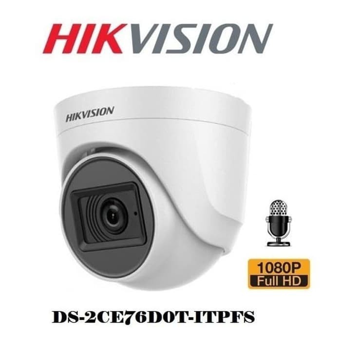 Hd 1080P DS-2CE76D0T-ITPFS 2MP 4 in 1 กล้องวงจรปิดกล้องวงจรปิดกล้องวงจรปิด HIKVISION TURBO