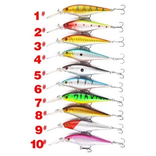 เหยื่อปลา เหยื่อปลอมตกปลา Clouser Minnow ตกปลา Sinking Minnow อุปกรณ์ตกปลา 1PCS 11cm/9.5g เหยื่อตกปลานิล เหยื่อปลอม Plastic Bait เหยือตกปลา เหยื่อตกปลาช่อน รอกตีเหยื่อปลอม เหยื่อตกปลา ตะขอ