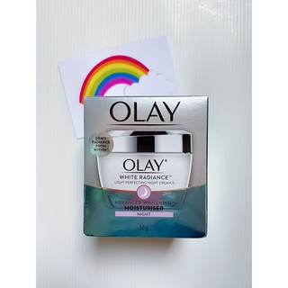 ของแท้ 💯 🌙🌙Olay White Radiance Light Perfecting  Night Cream ขนาด 50 g