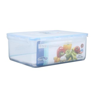 กล่องเก็บอาหาร กล่องใส่อาหาร กล่องอาหารเหลี่ยม SUPER LOCK 6817 5.5 ลิตรFOOD CONTAINER SUPER LOCK 6817 5.5L RECTANGLE