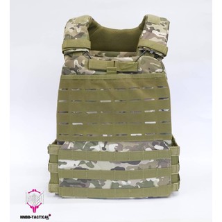 wick Tactical Vest รอบ-อก38-46 วัสดุ :แคนวาสผสม สี: mc/mcbk//grey/bk/tan