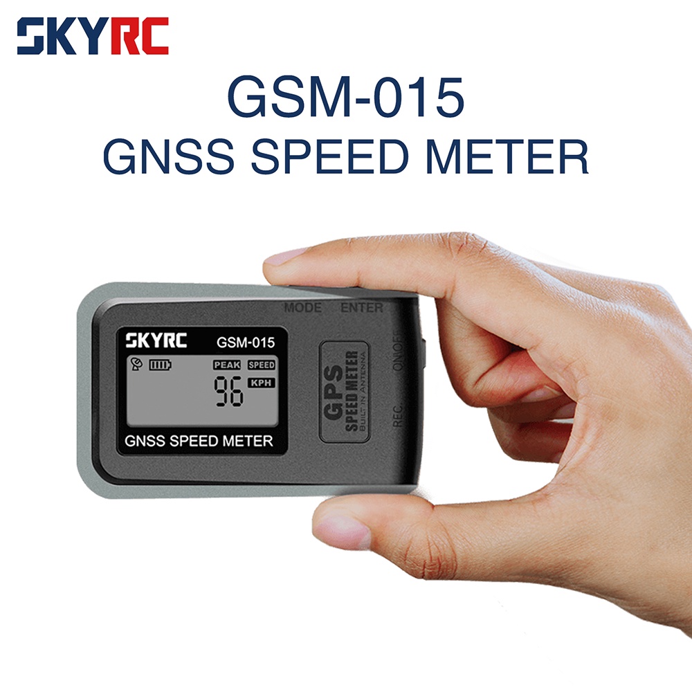 Skyrc GSM-015 เครื่องวัดความเร็ว GPS GNSS สําหรับเครื่องบิน ควอดคอปเตอร์บังคับ SK-500024