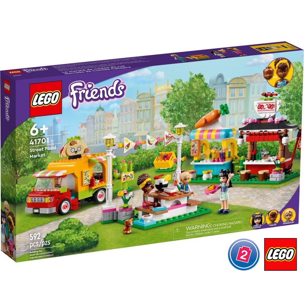 เลโก้ LEGO Friends 41701 Street Food Market