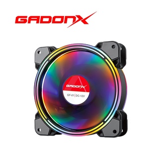 GADONX GF-01 พัดลม CPU COOLER RGB 120MM 9 ใบพัด ประกัน 1 ปี สินค้าใหม่.