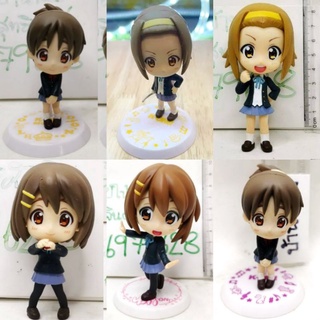 (แท้/มือ2) Banpresto K-ON!  Hirasawa Yui Ichiban Kuji chibi ui Kyun-Chara เคออน ก๊วนดนตรีแป๋วแหวว ยุย Ritsu​ ทัสสึมุกิ