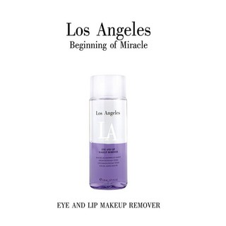 เช็ดเครื่องสำอางกันน้ำ 110ML. เมคอัพ รีมูฟเวอร์ Eye and Lip Makeup Remover LA Los Angeles แบรนด์จาก U.S.A.