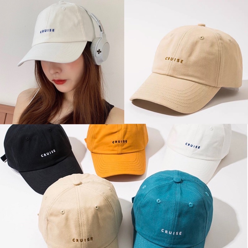 (พร้อมส่ง) หมวกลายปัก CRUISE