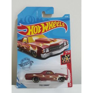 รถเหล็ก Hotwheels 71 EL CAMINO (ib014)