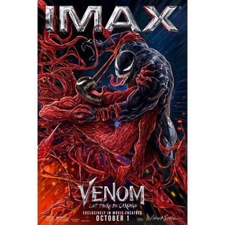 โปสเตอร์ IMAX Venom 2 Let there be carnage ขนาด 13 X 19 นิ้ว