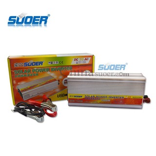 SUOER SUB-1500B 1500W DC 24V to AC 220V Solar Power Inverter w /USB Port - Silver - intl(รับประกัน1เดือน)