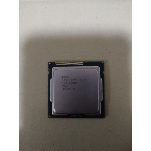 Cpu Xeon E3-1220 Socket 1155 แรงกว่า ryzen 3 1200