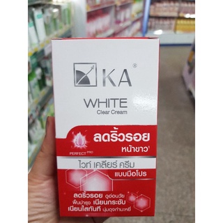 KA White Clear Cream Aging Professional เค.เอ.ไวท์ เคลียร์ ครีม 8 g(6ซอง)