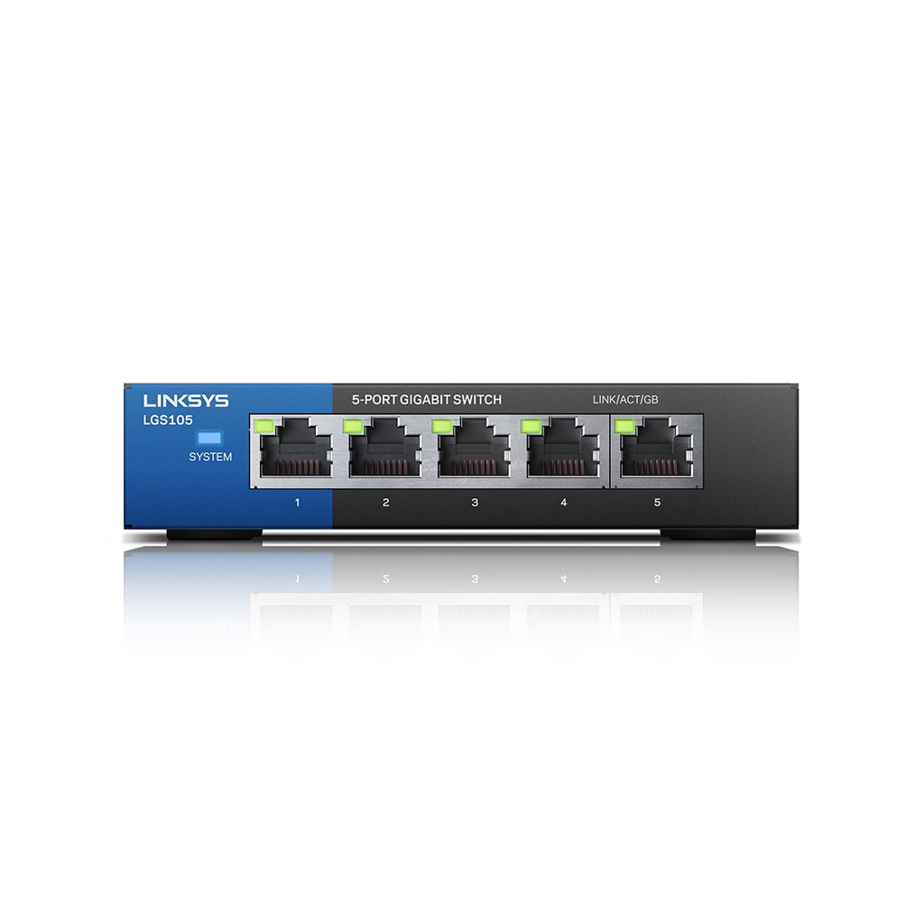 LINKSYS LGS105 Unmanaged GIGABIT SWITCH 5-port