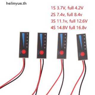 Helinyue เครื่องทดสอบแบตเตอรี่ลิเธียม LED 1S 2S 3S 4S 3.7V-14.8V