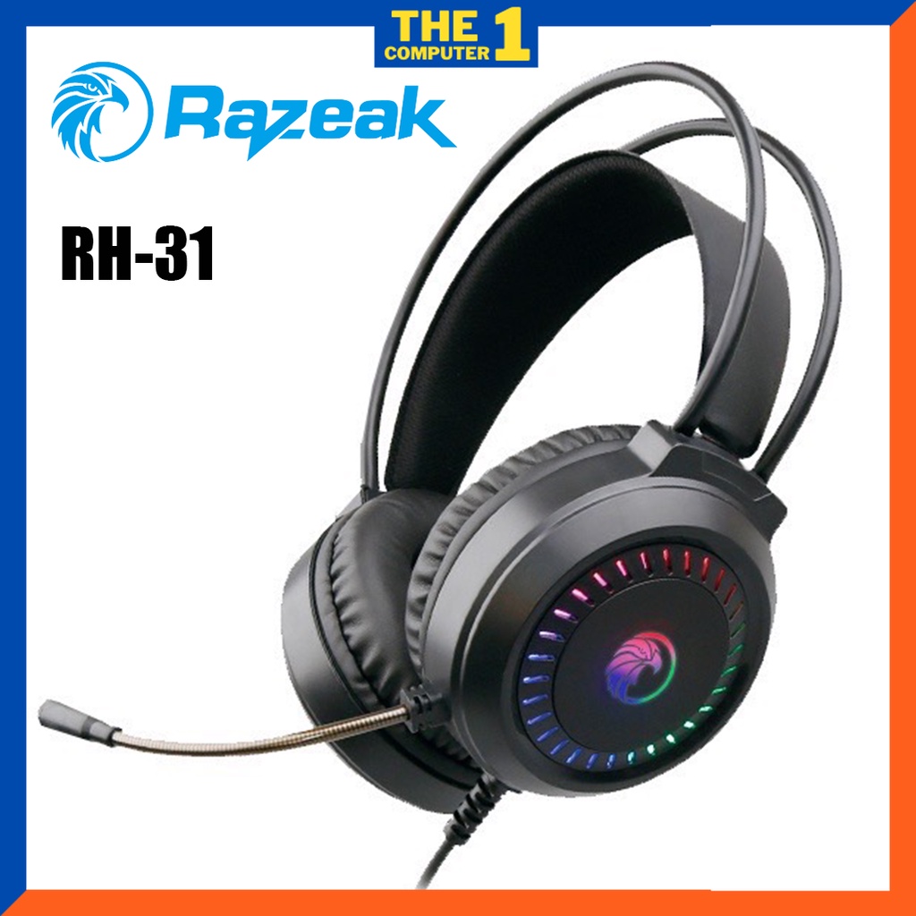 RAZEAK   RH-01 Jack3.5 /  RH-31  หูฟังระบบเสียง7.1เสียงคมชัดทุกทิศทาง 😎👍