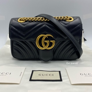 Used like very newwww ใหม่มากกกก Gucci marmont 22 cm