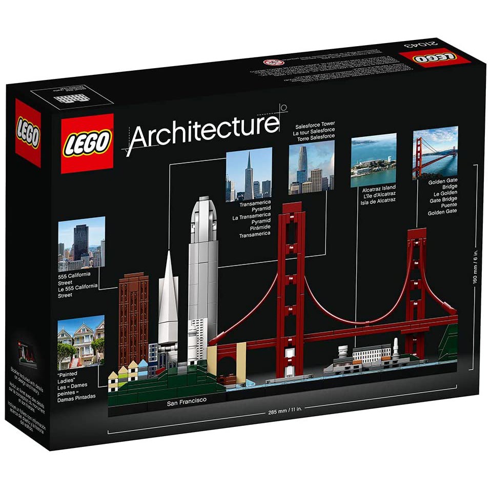 ของเล่น๑◎♀**MTS Toys**เลโก้แท้ Lego 21043  Architecture : San Francisco