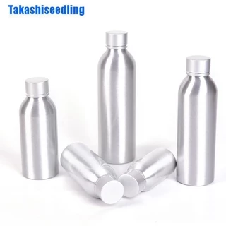 Takashiseedling ขวดอลูมิเนียมเปล่าขนาด 50 / 100 / 120 / 150 / 250 มล .