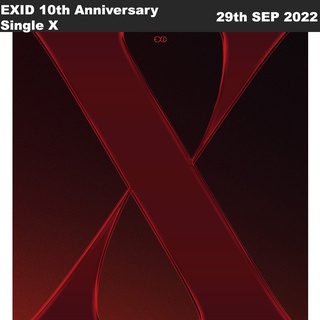 EXID 10th Anniversary Single X CD+Photobook+Photocard+Etc