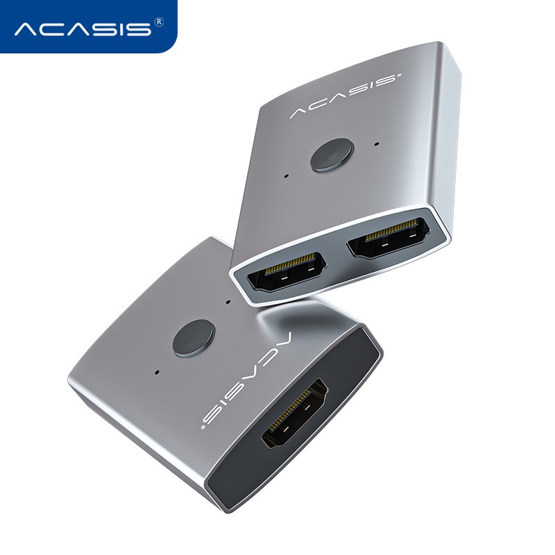 [ฟรีสาย Hdmi] Acasis สวิตช์ Hdmi 4K Bi-Direction 2.0 Hdmi Switcher 4K 60Hz Hd 3D Visual Effects Hdmi