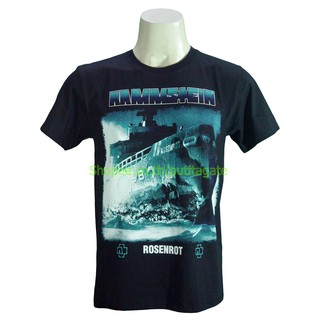 เสื้อวง Rammstein เสื้อไซส์ยุโรป รัมสไตน์ PTA907 เสื้อวินเทจ ลายอมตะ