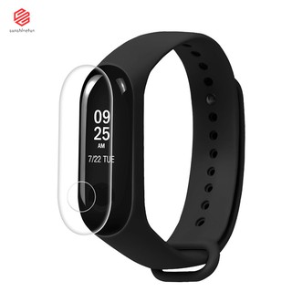 ฟิล์มป้องกันรอยขีดข่วน Hd TPU สำหรับ Xiaomi Mi Band 3 2 ชิ้น