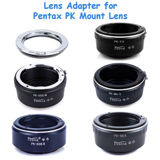 Lens Mount Adapter for Pentax PK Mount Lens PK-EOS, PK-EOSM, PK-EOSR, PK-FX, PK-M4/3, PK-NEX