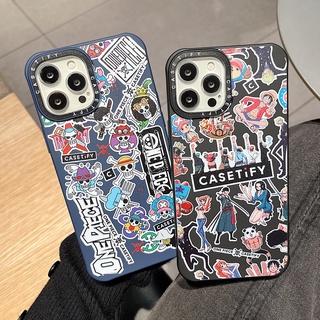 【One Piece】casetify เคสโทรศัพท์มือถือ ซิลิโคนนิ่ม TPU กันกระแทก แฟชั่น สําหรับ iPhone 14 Pro 14ProMax 13 Pro 12 14 plus11 Pro Max XR X XS Max 7 8 Plus