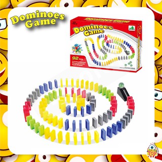 ของเล่นโดมิโน เรียบโดมิโน Domimoes Game