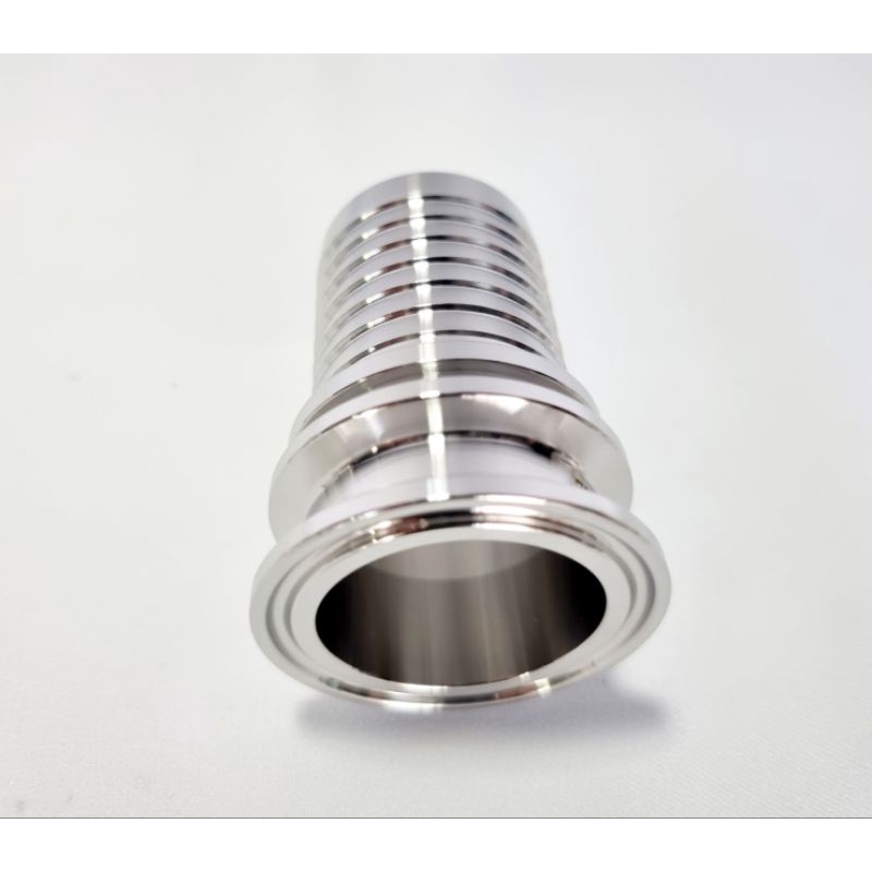 HOSE  ADAPTOR CLAMP END SIZE  4" SS316L