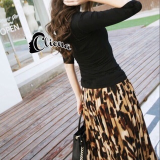 Cliona madeTiger Line Sexy Long Skirt Set